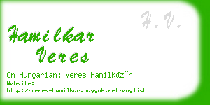 hamilkar veres business card